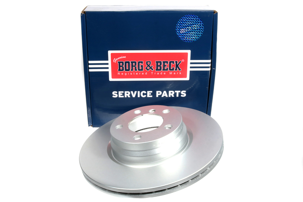 Borg & Beck BBD6010S 2x Brake Discs Pair Vented