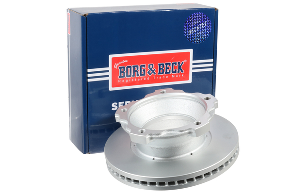 Borg & Beck BBD6014S 2x Brake Discs Pair Vented