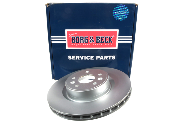 Borg & Beck BBD6126S 2x Brake Discs Pair Vented