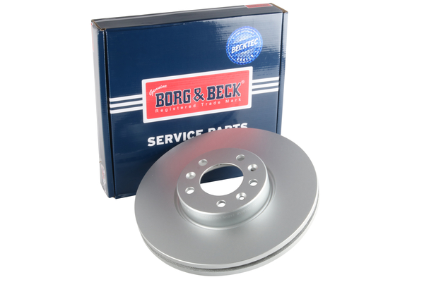 Borg & Beck BBD6138S 2x Brake Discs Pair Vented