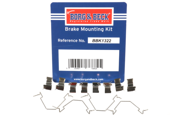 Borg & Beck BBK1322 Brake Pad Fitting Kit