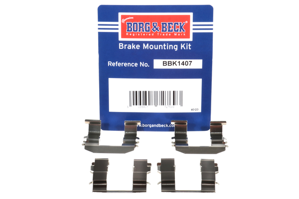 Borg & Beck BBK1407 Brake Pad Fitting Kit