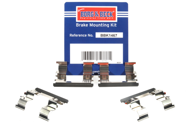 Borg & Beck BBK1467 Brake Pad Fitting Kit
