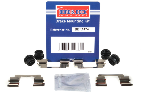 Borg & Beck BBK1474 Brake Pad Fitting Kit
