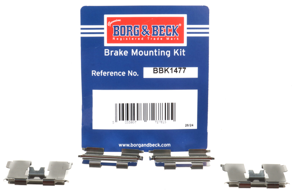 Borg & Beck BBK1477 Brake Pad Fitting Kit