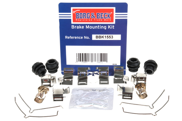 Borg & Beck BBK1553 Brake Pad Fitting Kit