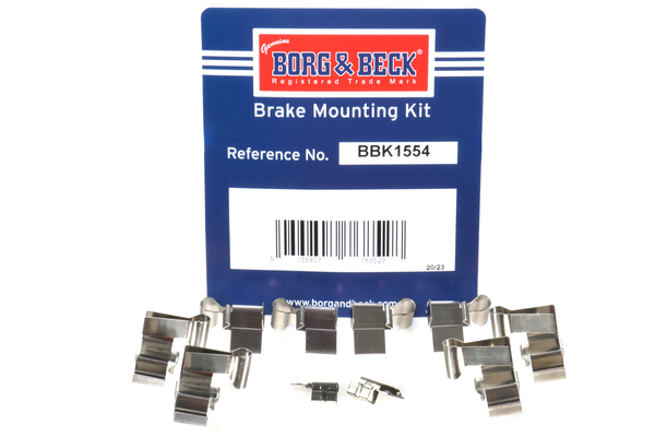 Borg & Beck BBK1554 Brake Pad Fitting Kit