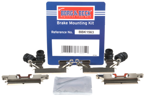 Borg & Beck BBK1563 Brake Pad Fitting Kit