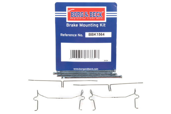 Borg & Beck BBK1564 Brake Pad Fitting Kit