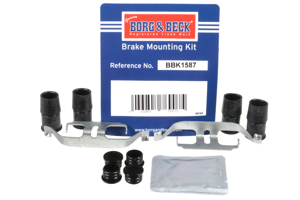 Borg & Beck BBK1587 Brake Pad Fitting Kit