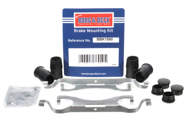 Borg & Beck BBK1590 Brake Pad Fitting Kit