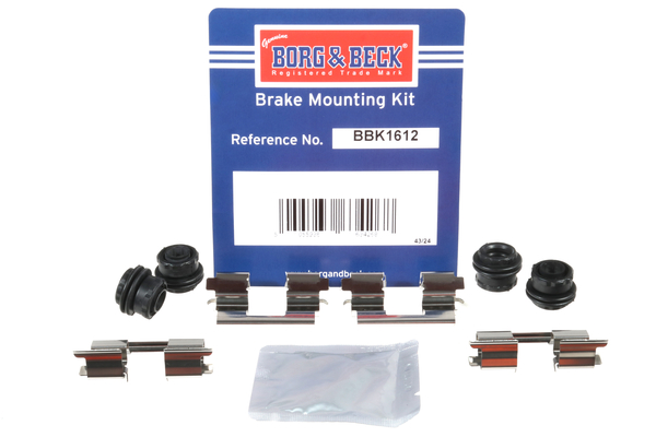 Borg & Beck BBK1612 Brake Pad Fitting Kit