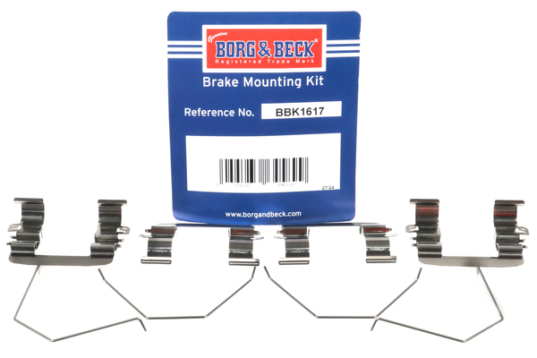 Borg & Beck BBK1617 Brake Pad Fitting Kit