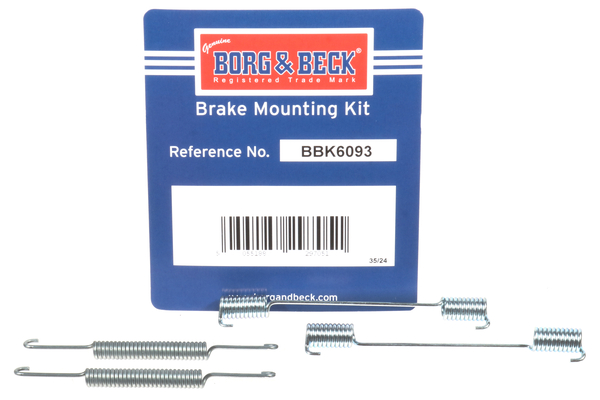 Borg & Beck BBK6093 Hand Brake Shoe Fitting Kit