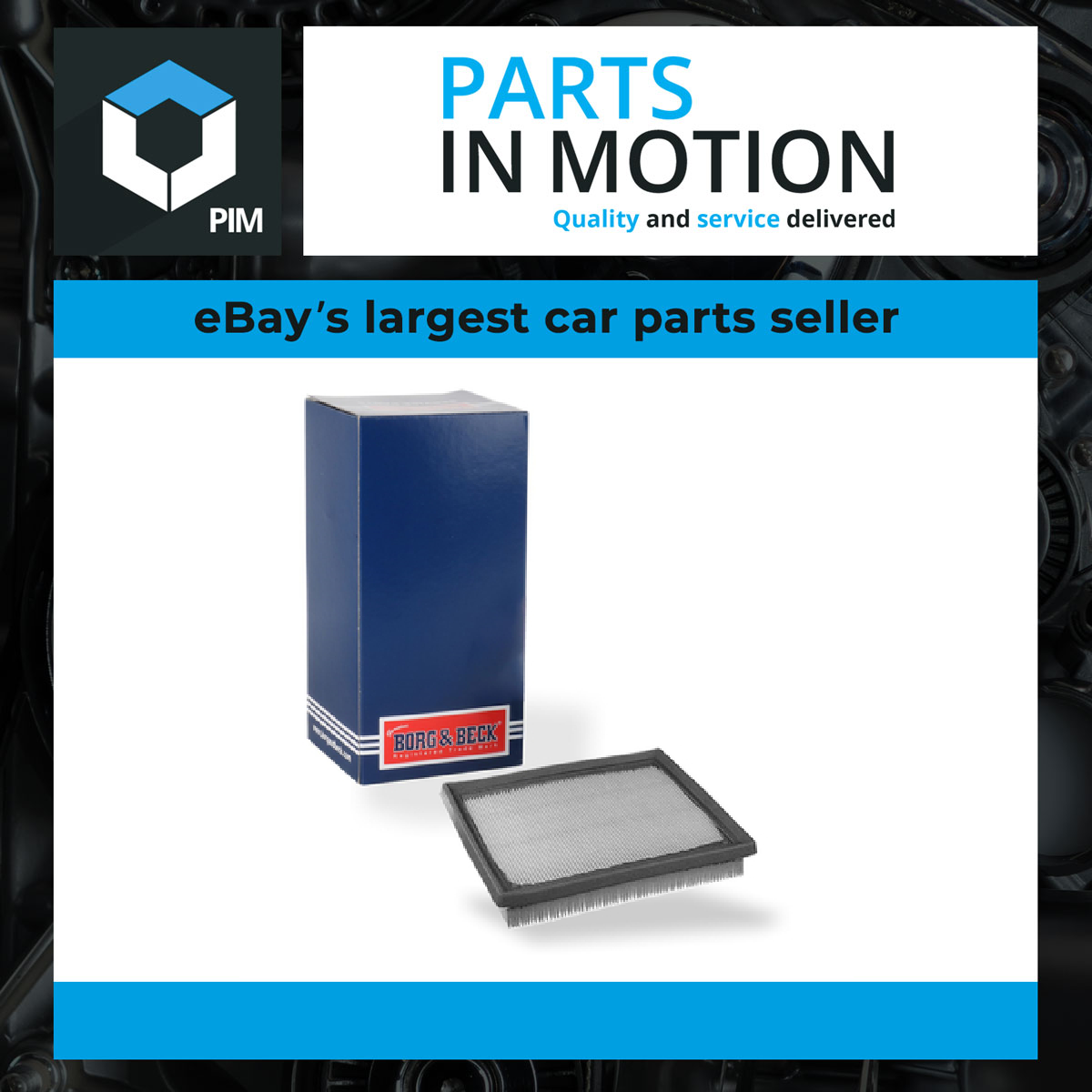 Borg & Beck Air Filter BFA2272 [PM1014061]