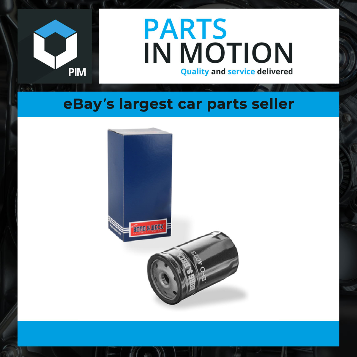 Borg & Beck Oil Filter BFO4023 [PM1014833]