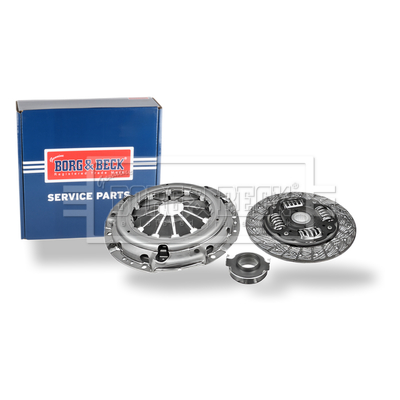 Borg & Beck HK2756 Clutch Kit 3pc (Cover+Plate+Releaser)