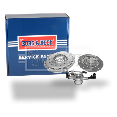 Borg & Beck HKT1457 Clutch Kit 3pc (Cover+Plate+CSC)