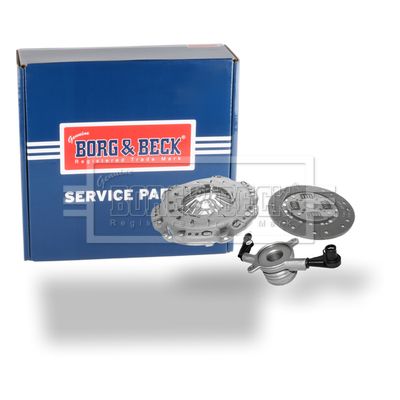 Borg & Beck HKT1513 Clutch Kit 3pc (Cover+Plate+CSC)