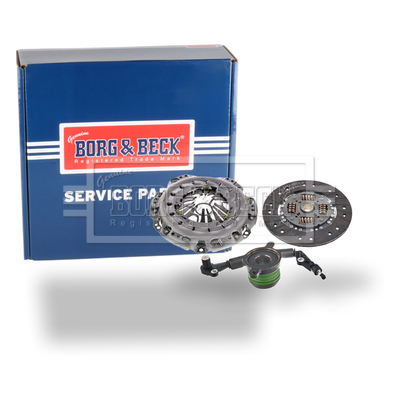 Borg & Beck HKT1527 Clutch Kit 3pc (Cover+Plate+CSC)