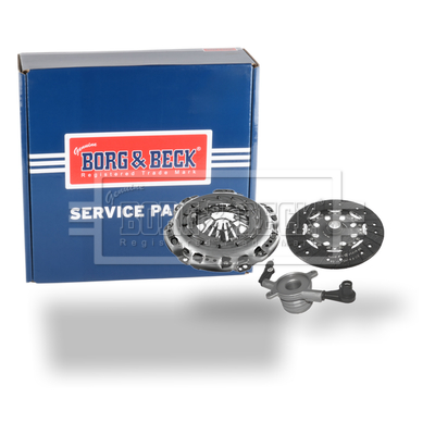 Borg & Beck HKT1529 Clutch Kit 3pc (Cover+Plate+CSC)