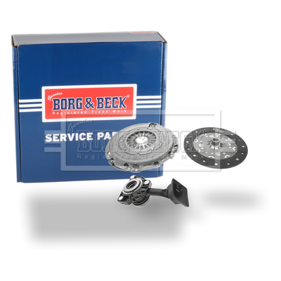 Borg & Beck HKT1551 Clutch Kit 3pc (Cover+Plate+CSC)