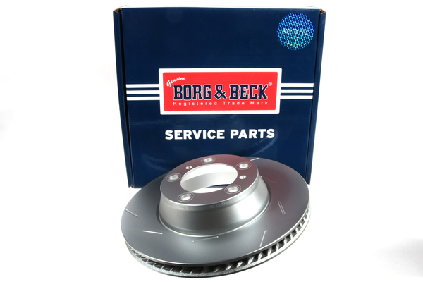 Borg & Beck BBD6161S Brake Disc Single Vented