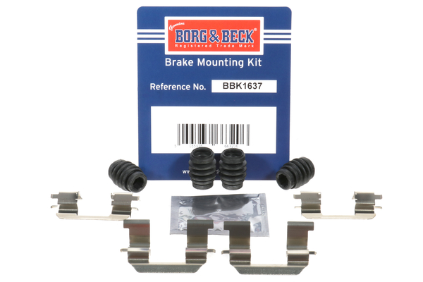 Borg & Beck BBK1637 Brake Pad Fitting Kit