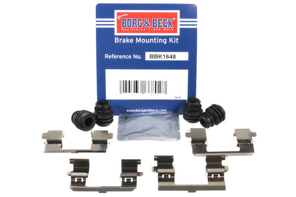 Borg & Beck BBK1648 Brake Pad Fitting Kit