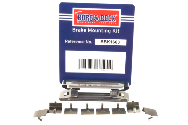 Borg & Beck BBK1663 Brake Pad Fitting Kit
