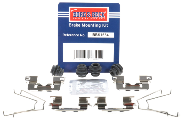 Borg & Beck BBK1664 Brake Pad Fitting Kit