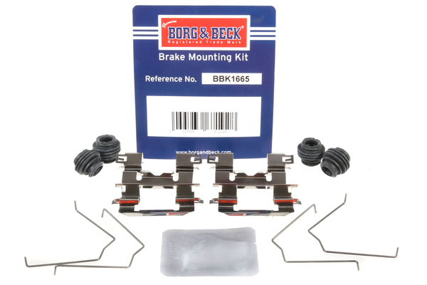 Borg & Beck BBK1665 Brake Pad Fitting Kit