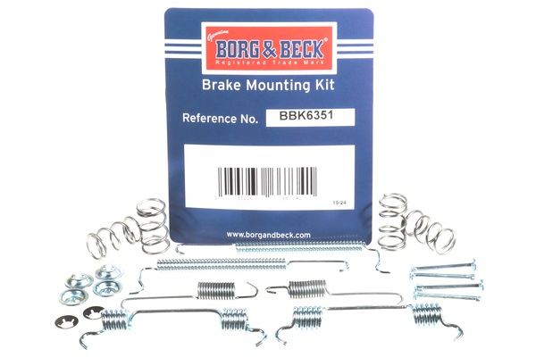 Borg & Beck BBK6351 Hand Brake Shoe Fitting Kit