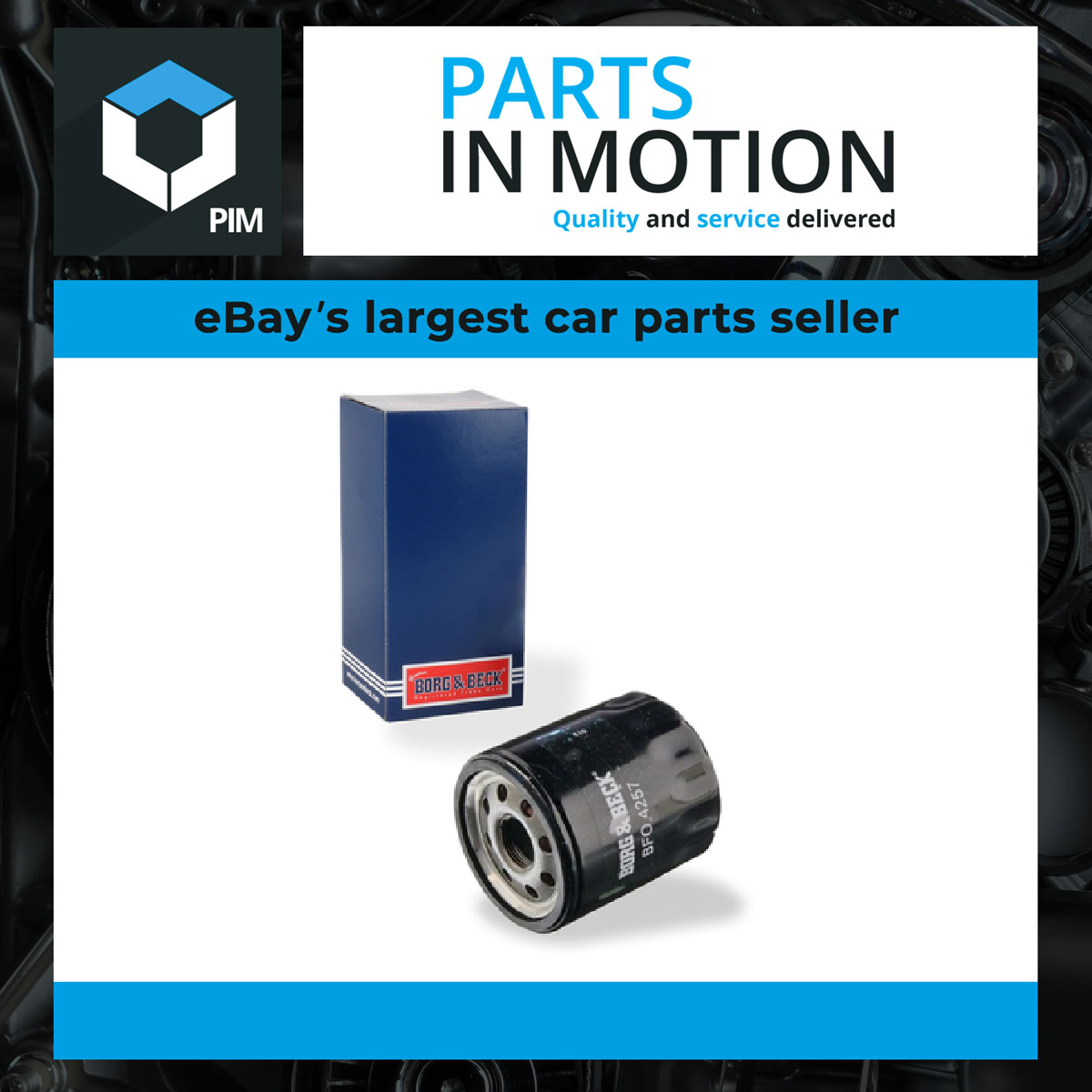 Borg & Beck Oil Filter BFO4257 [PM1603811]
