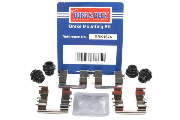 Borg & Beck BBK1674 Brake Pad Fitting Kit
