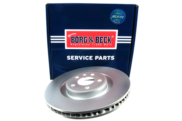 Borg & Beck BBD6197S Brake Disc Single Vented