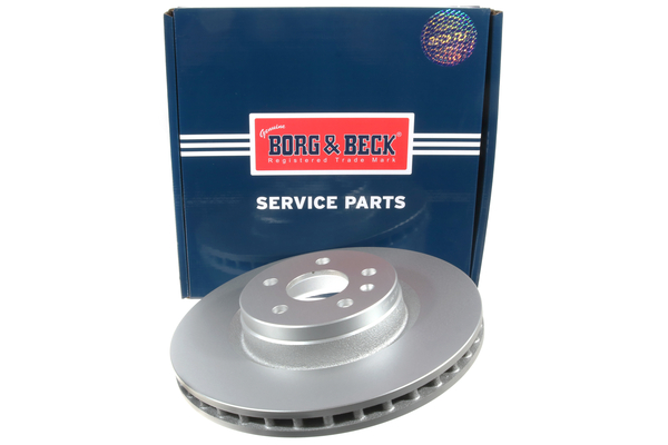 Borg & Beck BBD6201S Brake Disc Single Vented