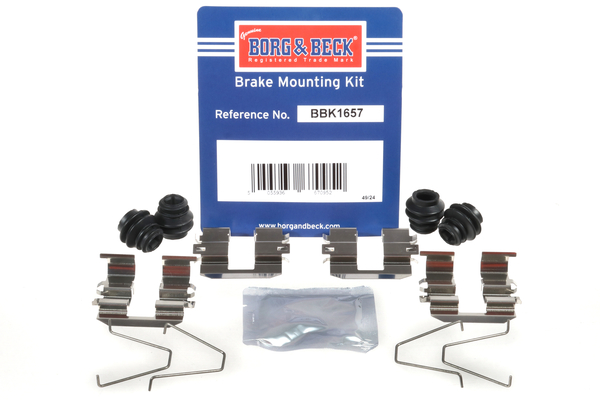 Borg & Beck BBK1657 Brake Pad Fitting Kit