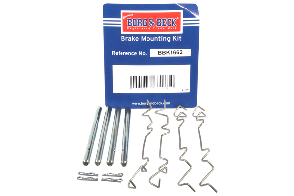 Borg & Beck BBK1662 Brake Pad Fitting Kit