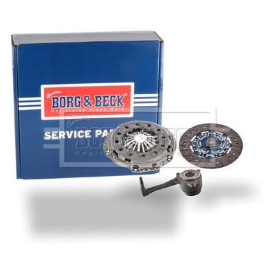 Borg & Beck HKT1575 Clutch Kit 3pc (Cover+Plate+CSC)