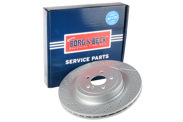 Borg & Beck BBD6216S 2x Brake Discs Pair Vented