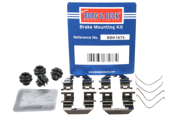 Borg & Beck BBK1675 Brake Pad Fitting Kit