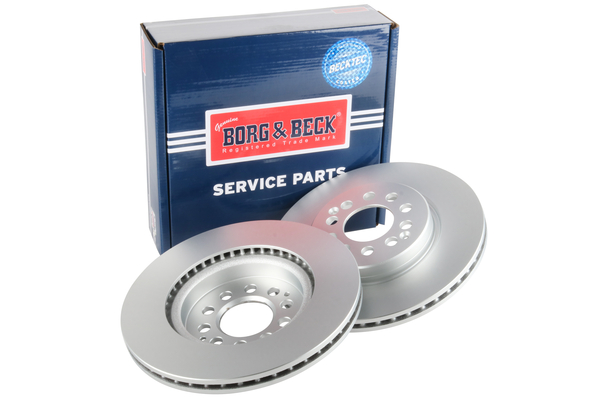 Borg & Beck BBD5603 2x Brake Discs Pair Vented