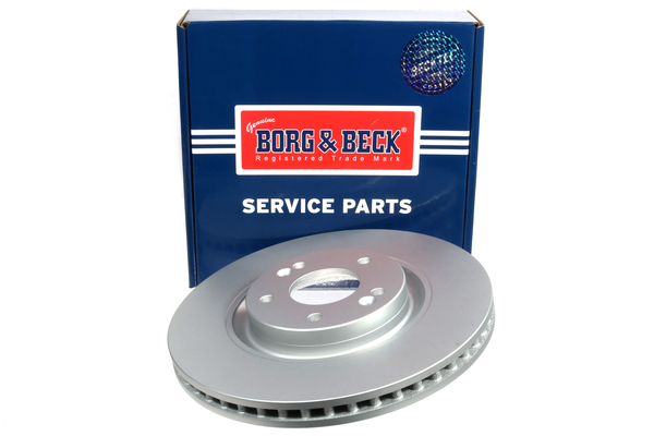 Borg & Beck BBD6235S 2x Brake Discs Pair Vented