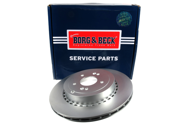 Borg & Beck BBD6249S 2x Brake Discs Pair Vented