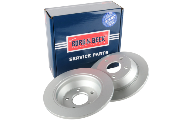 Borg & Beck BBD5620 2x Brake Discs Pair Solid