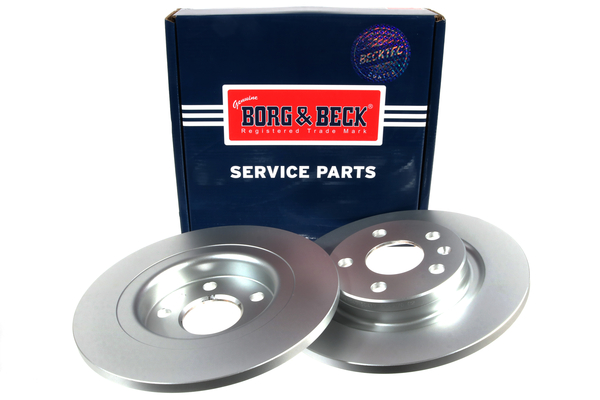Borg & Beck BBD5624 2x Brake Discs Pair Solid