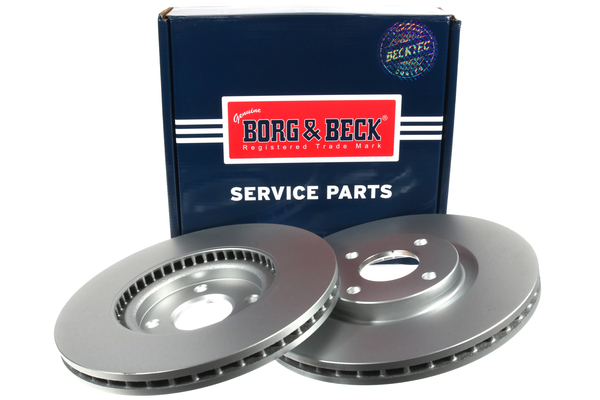 Borg & Beck BBD5625 2x Brake Discs Pair Vented