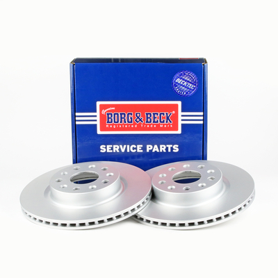 Borg & Beck BBD5652 2x Brake Discs Pair Vented