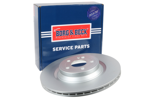 Borg & Beck BBD6252S 2x Brake Discs Pair Vented